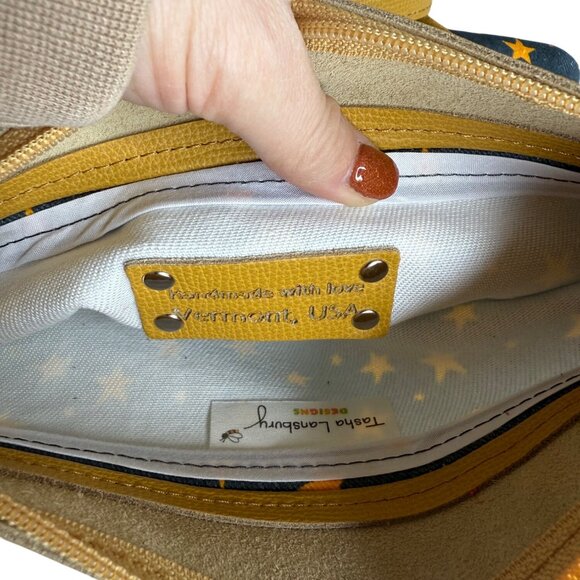 Ma & Penbum Handmade Custom Celestial Crossbody Bag Made in Vermont - Picture 4 of 6